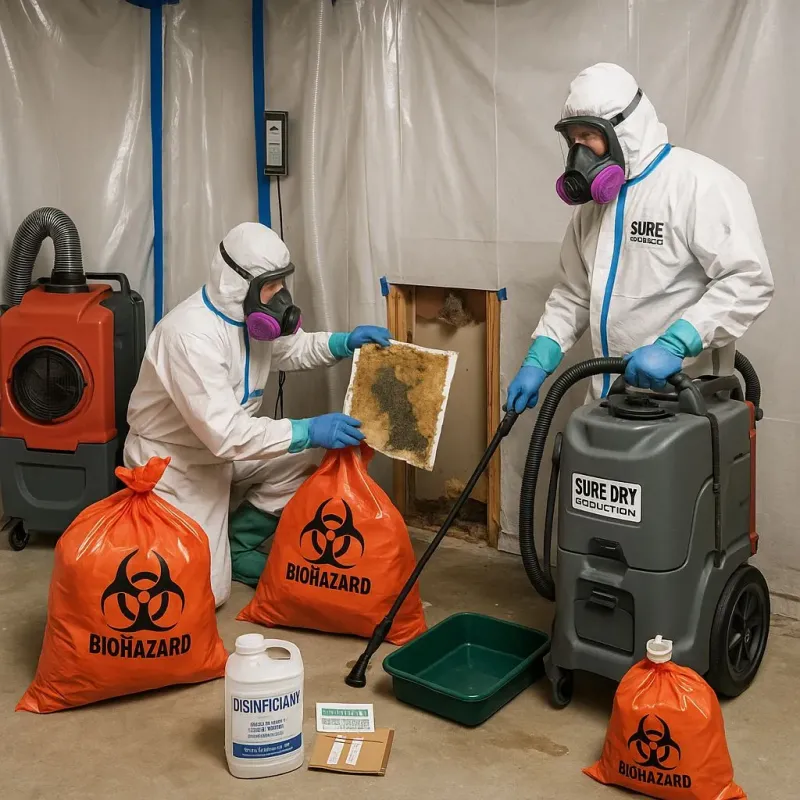 Contaminated Water Handling Protocols process in Caroline County, VA