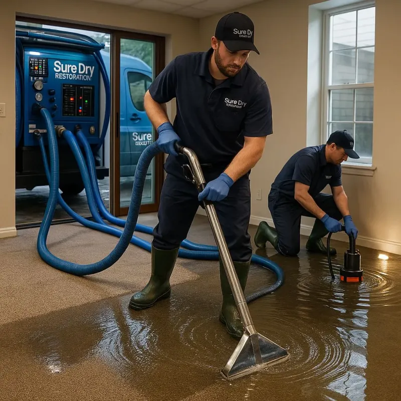 Water Extraction and Removal process in Caroline County, VA